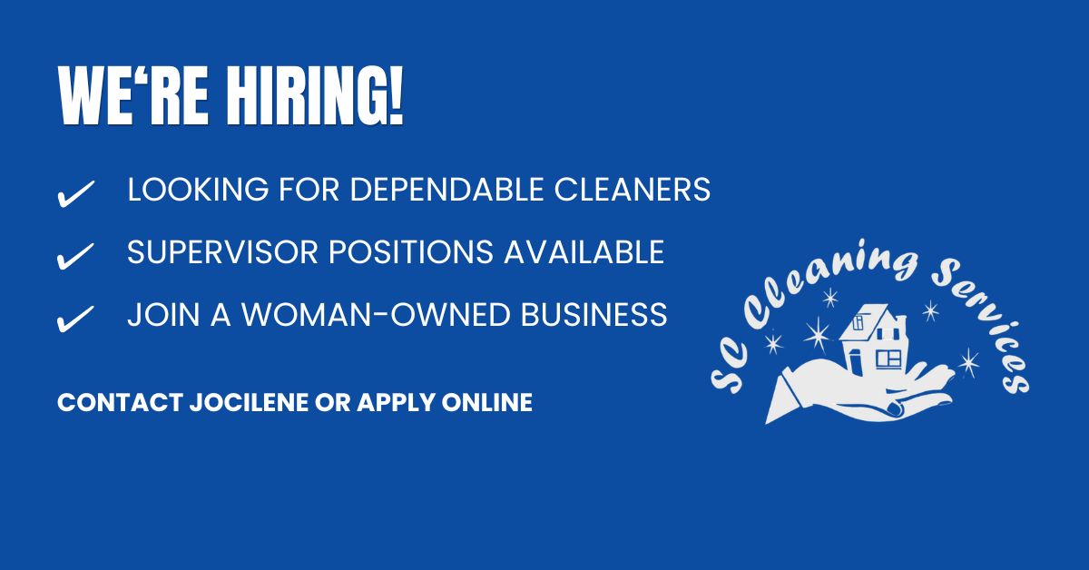 SC Cleaning is Hiring