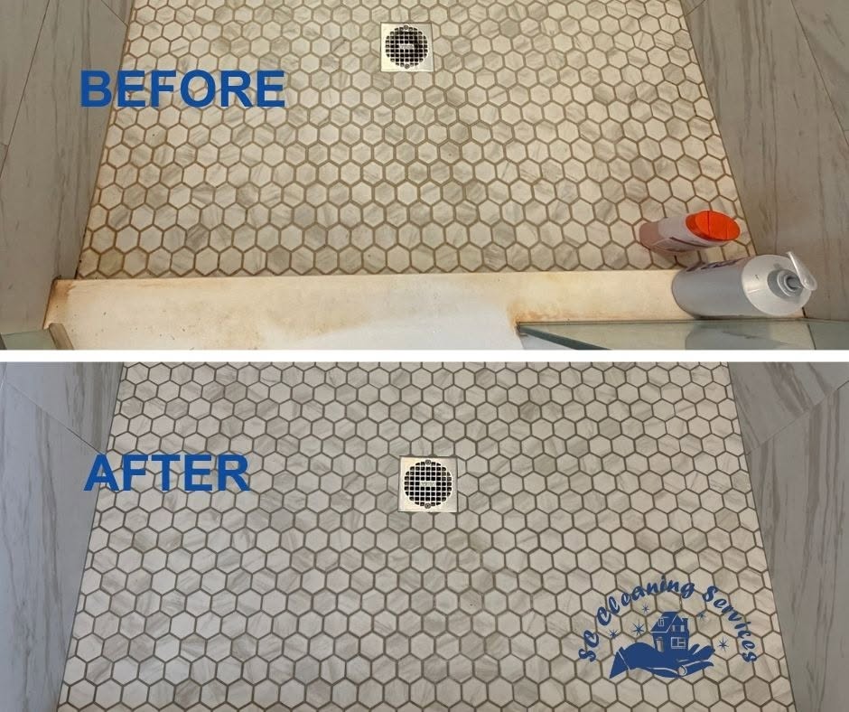 bathroom deep clean
